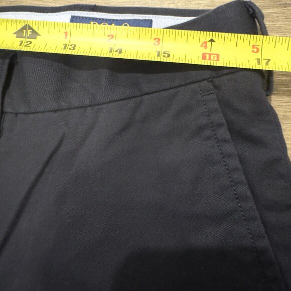 Polo Ralph Lauren Mens Stretch Classic Fit Pants 34X30 Navy Blue Chino Trousers - Picture 6 of 9